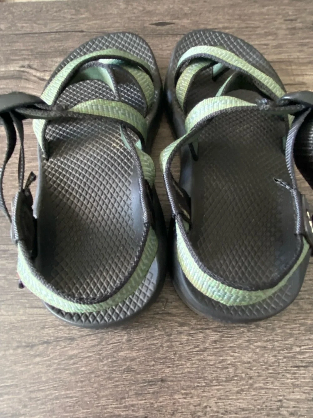 Chaco Strappy Green Summer Hiking Sandals Women’s Size 7 - Picture 6 of 14